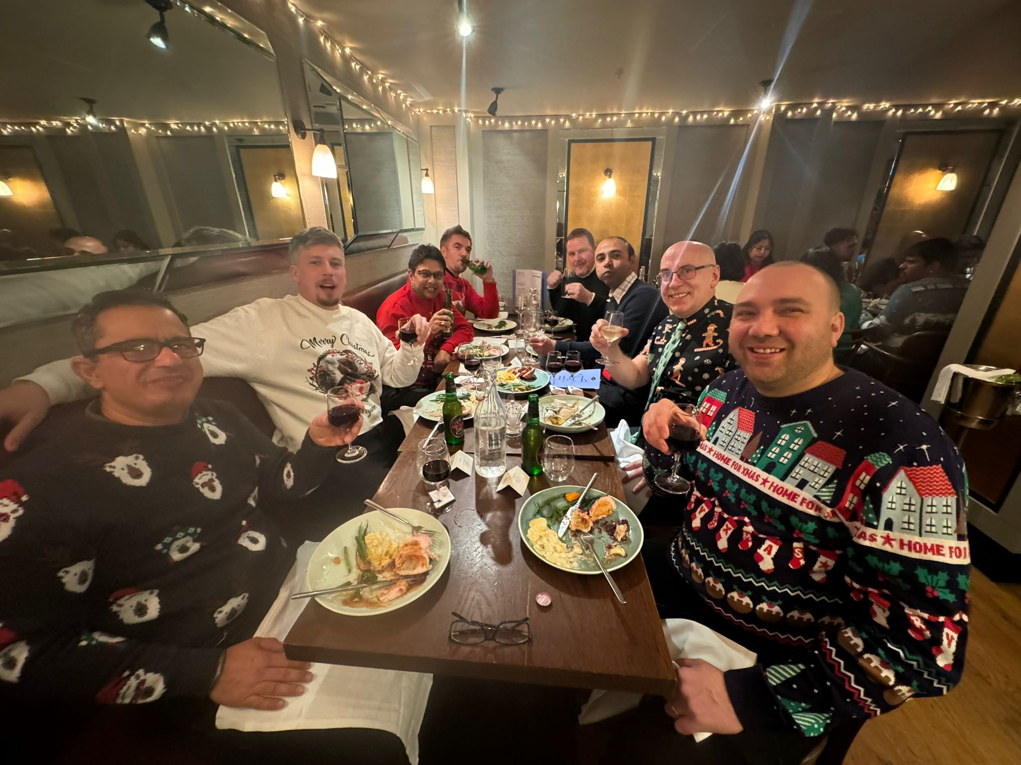 Bringing in the holiday season with Team Simplex