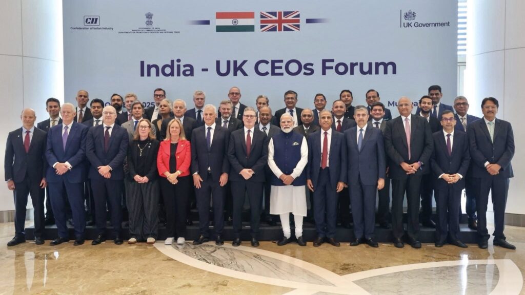 India - UK CEOs Forum